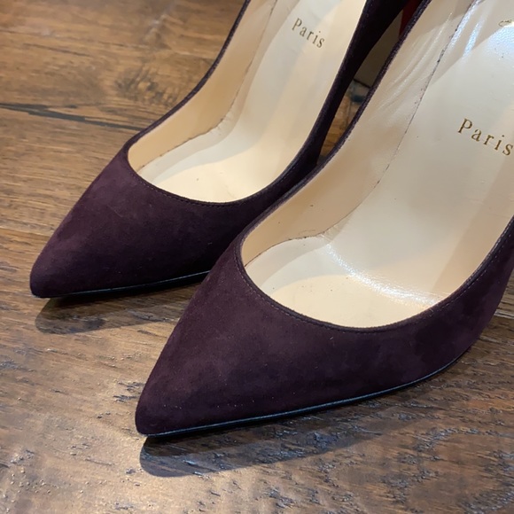 Christian Louboutin Pigalle Follies Suede 37.5 - Picture 8 of 10